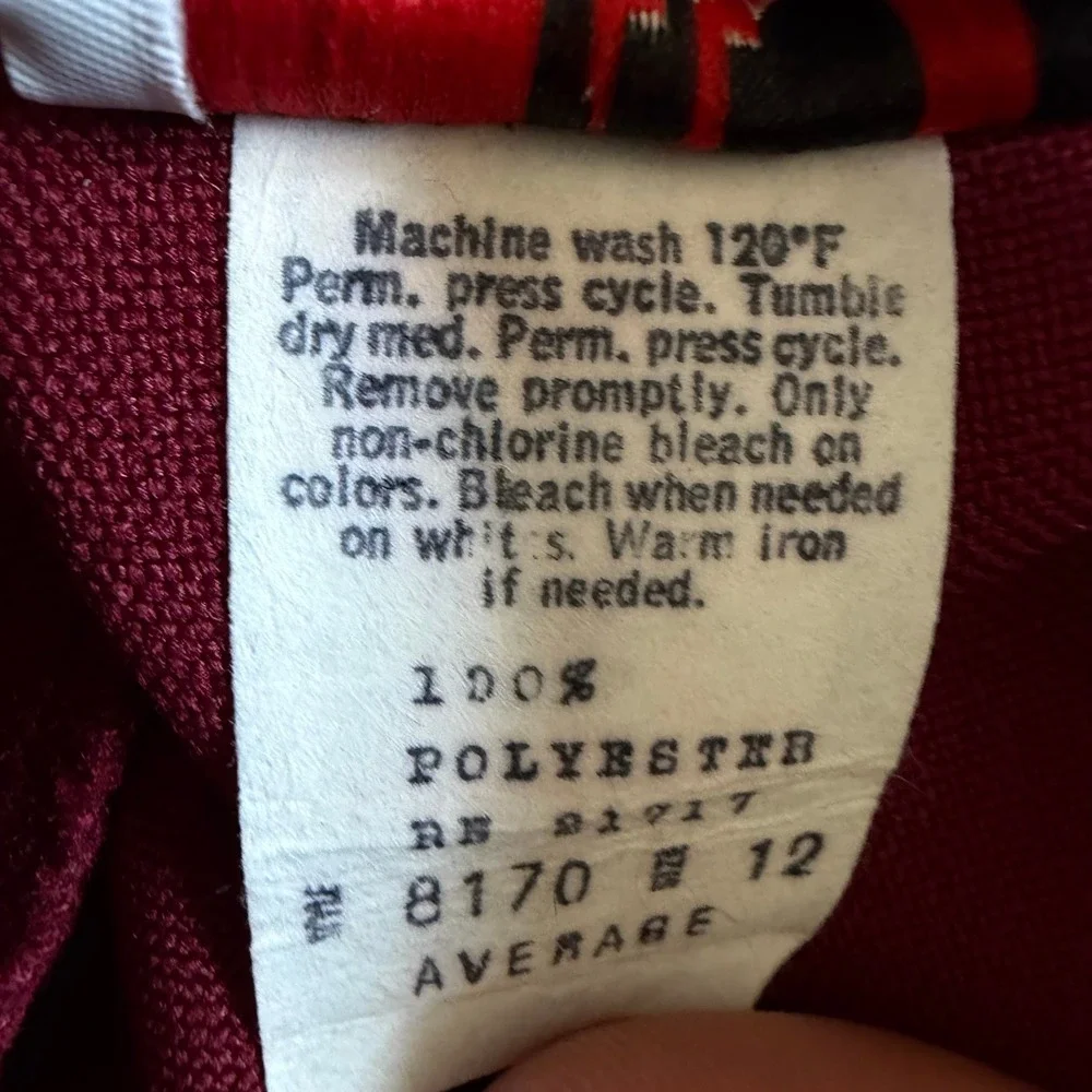 Authentic Vintage ILGWU Union Made Retro Straight Leg Pants 12